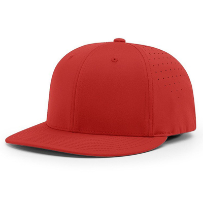 Custom Brand Styles Mũi lưới đục laser 6 bảng Gorras trắng Mũi bóng chày thể thao Mũi hip hop cao cấp