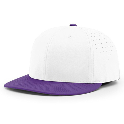 Custom Brand Styles Mũi lưới đục laser 6 bảng Gorras trắng Mũi bóng chày thể thao Mũi hip hop cao cấp