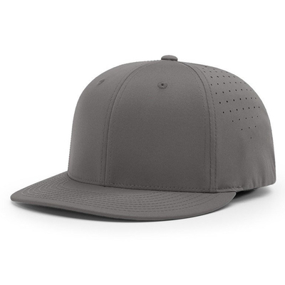 Custom Brand Styles Mũi lưới đục laser 6 bảng Gorras trắng Mũi bóng chày thể thao Mũi hip hop cao cấp
