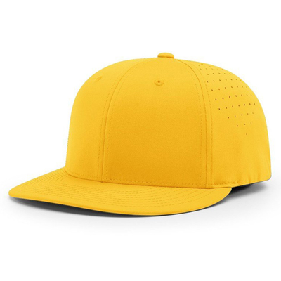 Custom Brand Styles Mũi lưới đục laser 6 bảng Gorras trắng Mũi bóng chày thể thao Mũi hip hop cao cấp