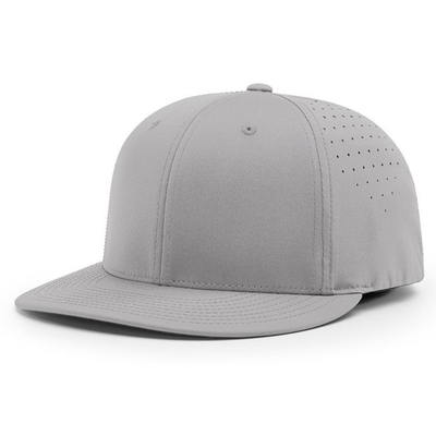 Custom Brand Styles Mũi lưới đục laser 6 bảng Gorras trắng Mũi bóng chày thể thao Mũi hip hop cao cấp