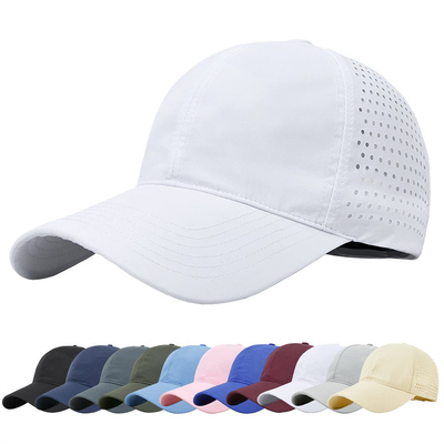 Cao chất lượng bông polyester 6 bảng thể thao nhanh khô bóng chày mũ xe tải điều chỉnh Snapback bóng chày mũ