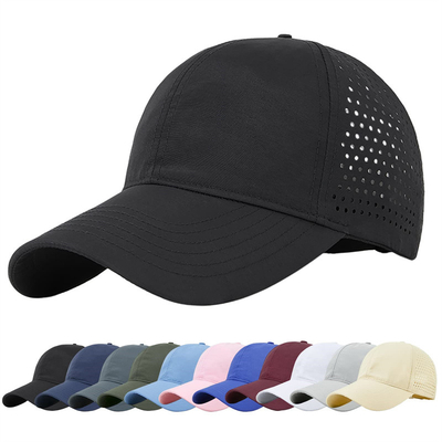 Cao chất lượng bông polyester 6 bảng thể thao nhanh khô bóng chày mũ xe tải điều chỉnh Snapback bóng chày mũ