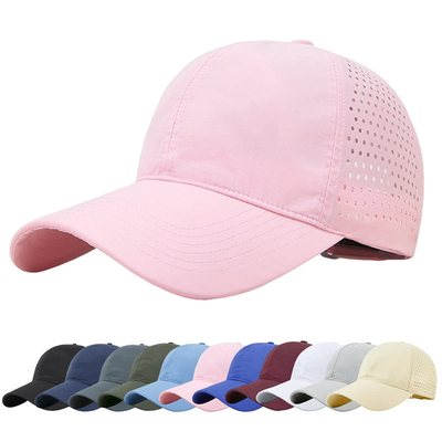 Cao chất lượng bông polyester 6 bảng thể thao nhanh khô bóng chày mũ xe tải điều chỉnh Snapback bóng chày mũ