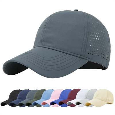 Cao chất lượng bông polyester 6 bảng thể thao nhanh khô bóng chày mũ xe tải điều chỉnh Snapback bóng chày mũ
