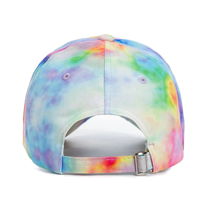 Custom Fashion Hip Hop 6 Panel Tie Dye Baseball Hat Cap High Crown Irregular Print Baseball Hats (Tấm mũ bóng chày không chính xác)