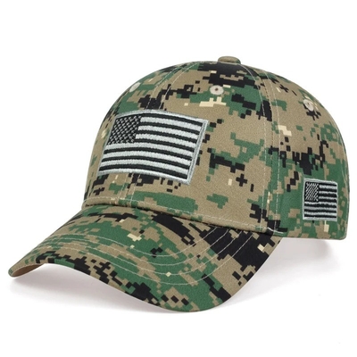 Custom Outdoor Camouflage Baseball Sports Cap Wholesale 6 Panel Tactical Baseball Cap (Mặt nạ bóng chày chiến thuật)