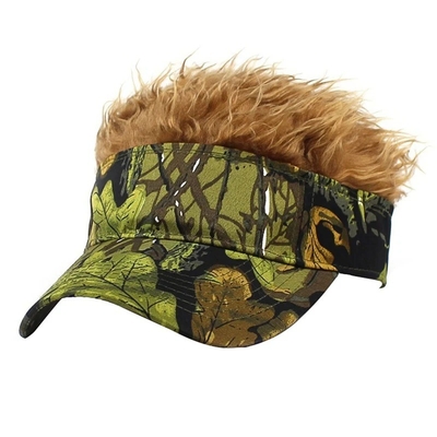 New Men's Flair tóc nhọn mặt trời mặt nạ đẹp mũ golf màu sắc tóc giả đỉnh điều chỉnh mũ bóng chày