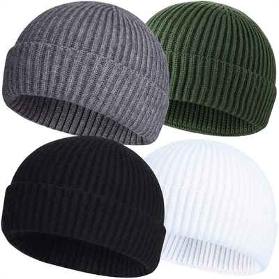 Mũ đan cho người lớn cho các dịp bình thường Phong thêu / Jacquard / Mô hình trống và vòng tròn mũ