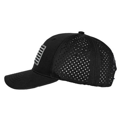 Oen Custom Design American Flag Baseball Cap Đàn ông thêu mũ bóng chày lỗ