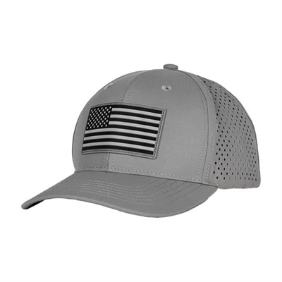 Oen Custom Design American Flag Baseball Cap Đàn ông thêu mũ bóng chày lỗ