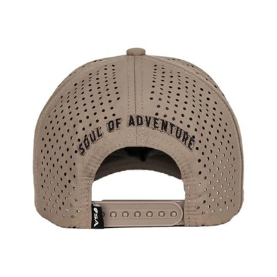 Oen Custom Design American Flag Baseball Cap Đàn ông thêu mũ bóng chày lỗ
