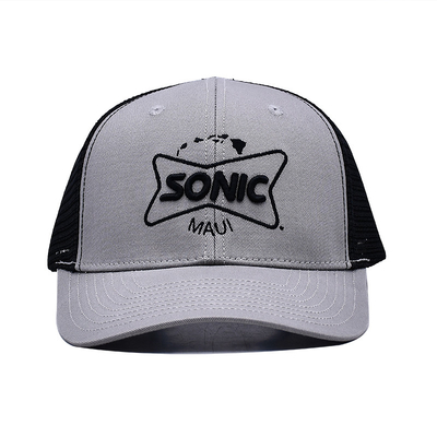 Sản phẩm bán buôn Snapback Trucker Hat 6 Panel Mesh Hats 3d thêu Custom Trucker Cap