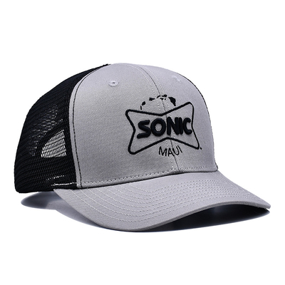 Sản phẩm bán buôn Snapback Trucker Hat 6 Panel Mesh Hats 3d thêu Custom Trucker Cap