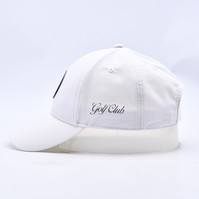 Logo phản xạ ngoài trời tùy chỉnh khô nhanh Mũ thể thao chống nước Ánh sáng 6 bảng Mũ golf cho nam giới