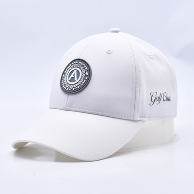 Logo phản xạ ngoài trời tùy chỉnh khô nhanh Mũ thể thao chống nước Ánh sáng 6 bảng Mũ golf cho nam giới