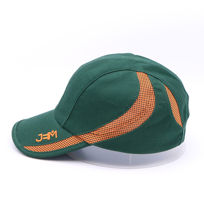 Logo tùy chỉnh Mũ thể thao lưới chạy Gorras chất lượng cao Curved Edge Cap thể thao thở
