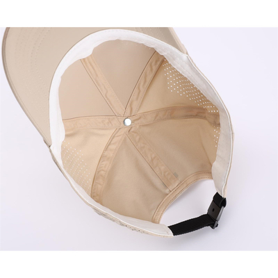 Sản phẩm bán buôn tùy chỉnh 6 Panel Unisex Laser lỗ chống nước bóng chày Golf Cap Hat Mesh Sport Hat