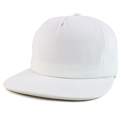 Custom Plain 5 Panel Snapback Cap Adjustable Unstructured Snapback Hat bán buôn