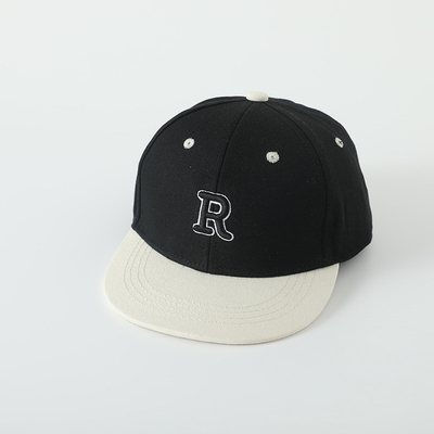 Chất lượng cao trẻ em Cotton Flat Brim Sport Hat thêu lá thư trẻ em ngoài trời Snapback Cap