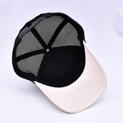 High Profile 3D thêu dây thừng xe tải mũ Logo tùy chỉnh lưới trở lại xe tải mũ