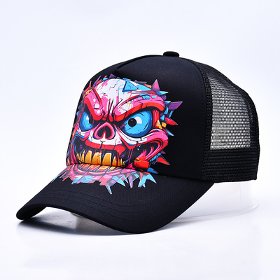 Logo tùy chỉnh 5 Panel Trucker Cap Wholesale Chuẩn bị Snapback Trucker Hat Supplier