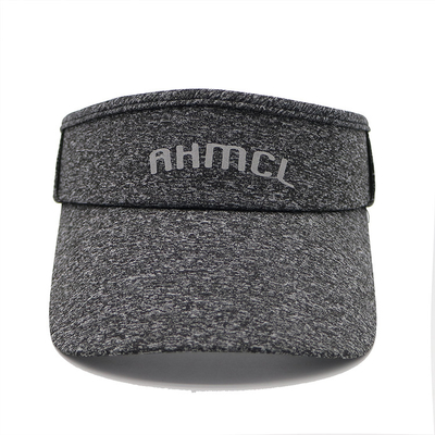 Tùy chỉnh màu xám thể thao mặt trời visor mũ ngoài trời điều chỉnh visor mũ