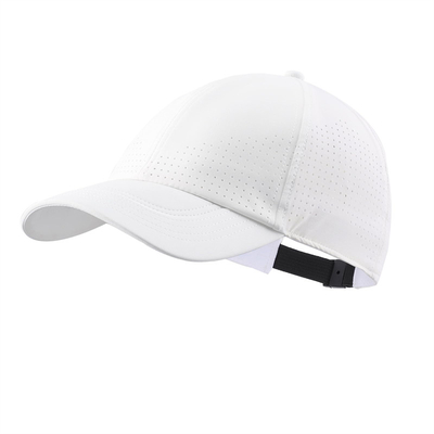 Sản phẩm bán buôn tùy chỉnh 6 Panel Unisex Laser lỗ chống nước bóng chày Golf Cap Hat Mesh Sport Hat