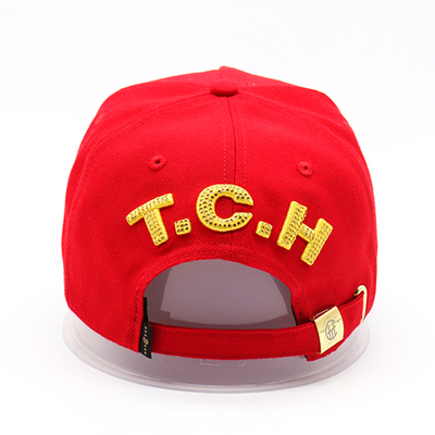 Mũ bóng chày 6 múi 100% cotton mùa hè chất lượng cao cho nữ, mũ bóng chày đính sequin tùy chỉnh