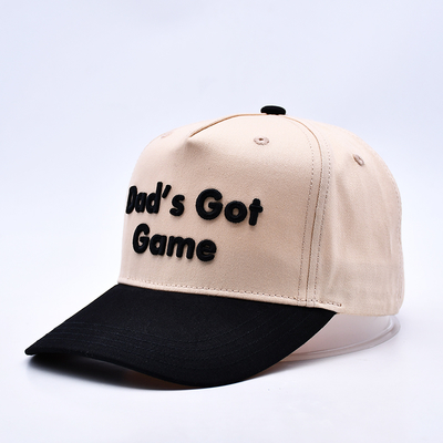 Mũ bóng chày thể thao 5 Panel Original với logo thêu 3D chất lượng cao, có thể tùy chỉnh