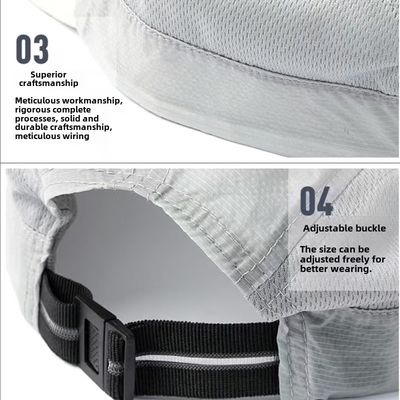 Mũ thể thao điều chỉnh được, không theo cấu trúc, nhẹ, tùy chỉnh, mũ chạy bộ cho nam và nữ