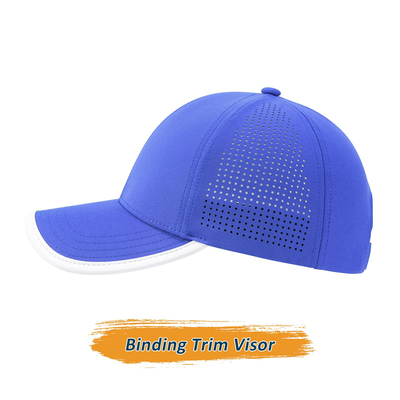 Mũ bóng chày thoáng khí lưới 6 tấm chất lượng cao Mũ bóng chày Logo tùy chỉnh Laser Trống