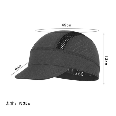 Chiếc mũ đạp xe tùy chỉnh Khô nhanh, thở ẩm, Wicking Sports Cap, hấp thụ Mũ thở dưới mũ bảo hiểm mỏng