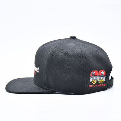 Mũ Snapback Hip Hop Thể Thao Lưỡi Bằng thêu Logo Tùy Chỉnh, Mũ Bóng Chày cho Nam