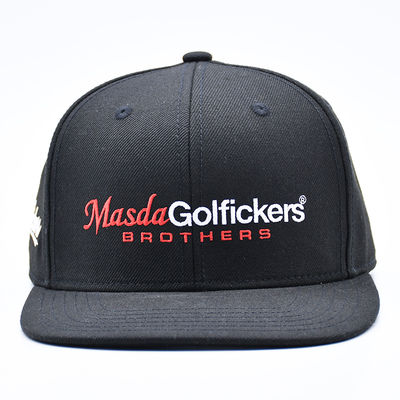 Mũ Snapback Hip Hop Thể Thao Lưỡi Bằng thêu Logo Tùy Chỉnh, Mũ Bóng Chày cho Nam