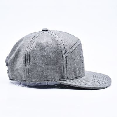 Mũ Snapback 7 Tấm Tùy Chỉnh Thêu Cấu Trúc Gorras vành phẳng Mũ Snap Back