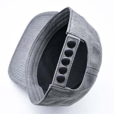 Mũ Snapback 7 Tấm Tùy Chỉnh Thêu Cấu Trúc Gorras vành phẳng Mũ Snap Back