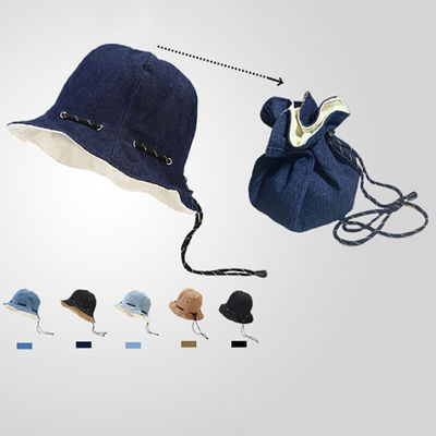 Mua bán nóng Mũ cá bán buôn mùa xuân và mùa hè mặc biến thành túi bông trưởng thành Unisex đơn giản quay lại mũ xô