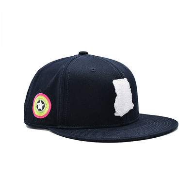 ODM 100% cotton Mũ bóng chày vành phẳng thời trang Mũ hip hop Hàn Quốc
