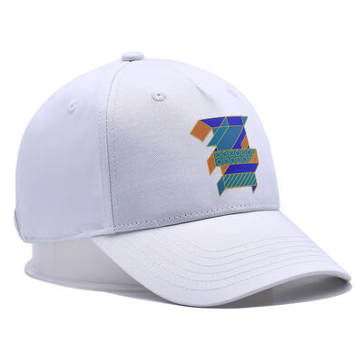Oem Custom Logo White Baseball Caps Wholesale Adjustable Embroidery Curved Fitted Unisex Sports Cap Hats