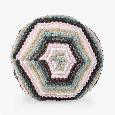 Mũ len dệt kim sọc nữ chất lượng cao, kiểu dáng slouchy, mũ trùm đầu thể thao mùa đông, mũ beanie không vành ngoài trời