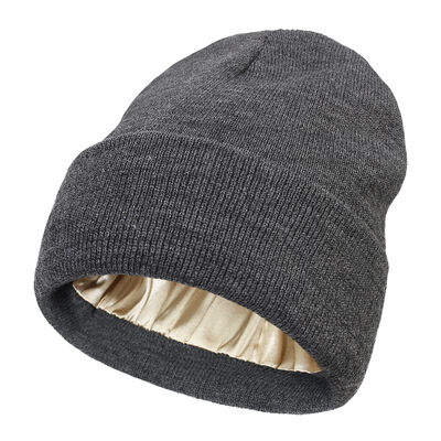 Beanie Style đan mũ Beanie Acrylic Wool Polyester Merino Mũ người lớn Vòng tròn Đèn Nổi Mùa đông