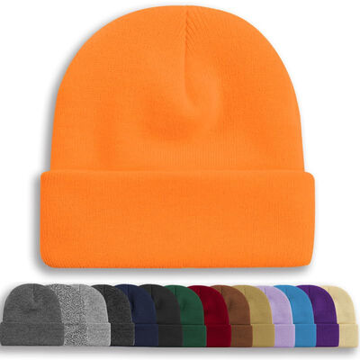 OEM ODM thiết kế màu đen trắng mũ hộp sọ tùy chỉnh mũ đan mũ mùa đông