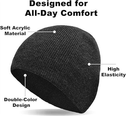 Tùy chỉnh Mũ đan Beanie Cung cấp Vòng tròn mũ cho người lớn Dịch vụ OEM OEM lý tưởng cho phân phối bán lẻ và tiếp thị