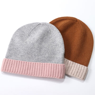 Nhà sản xuất Beanie chuyên nghiệp Thiết kế mới Custom Beanie Hat ấm bông đeo tay áo mùa đông với logo
