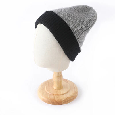 Custom Beanie Nhà sản xuất OEM cuff gấp mùa đông Cap đan mũ thêu Logo