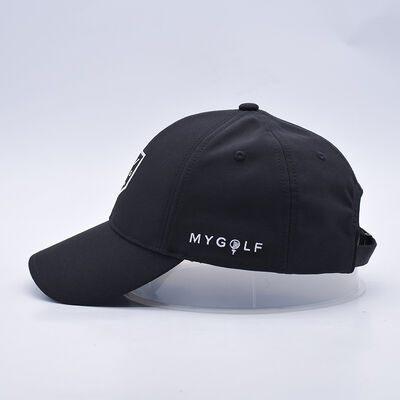 Bảng phía trước được xây dựng 6 Panel Baseball Cap 6 Eyelets Soft Fabric Adjustable Strap thích hợp cho các hoạt động ngoài trời và sự kiện