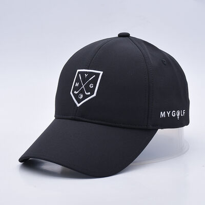 Bảng phía trước được xây dựng 6 Panel Baseball Cap 6 Eyelets Soft Fabric Adjustable Strap thích hợp cho các hoạt động ngoài trời và sự kiện