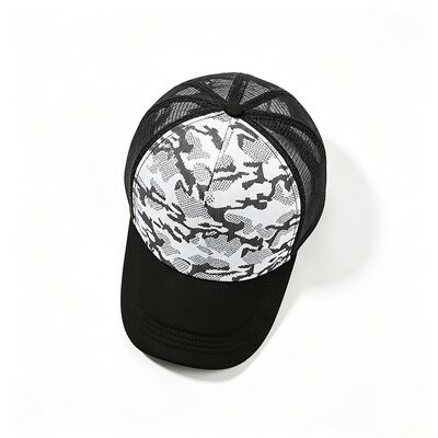 Mũ tài xế xe tải cấu hình cao có thể điều chỉnh thiết kế lưới thoáng khí snapback hoàn hảo cho các hoạt động ngoài trời và trong nhà trong mọi mùa