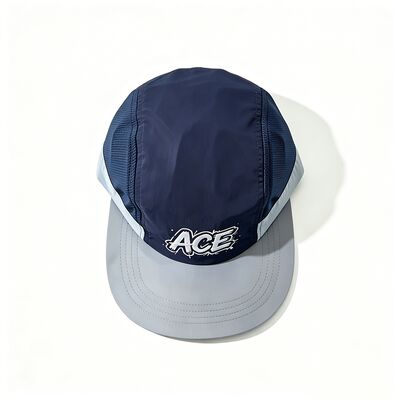 Unisex 5 Panel Camper Hat Medium Border Length Contrast Stitching Lightweight Durable phù hợp cho mặc bình thường và ngoài trời